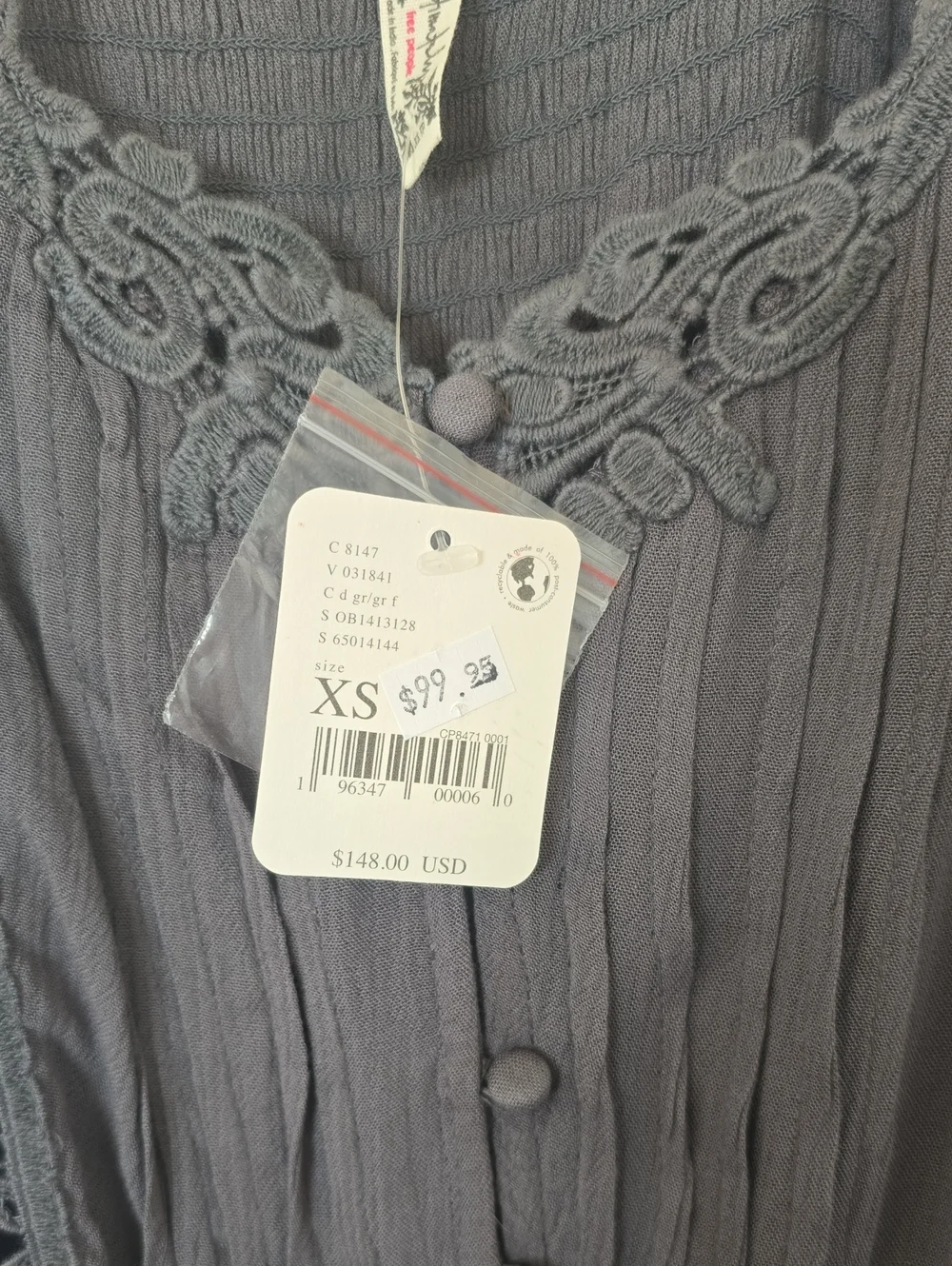 Free People Gray Dress
